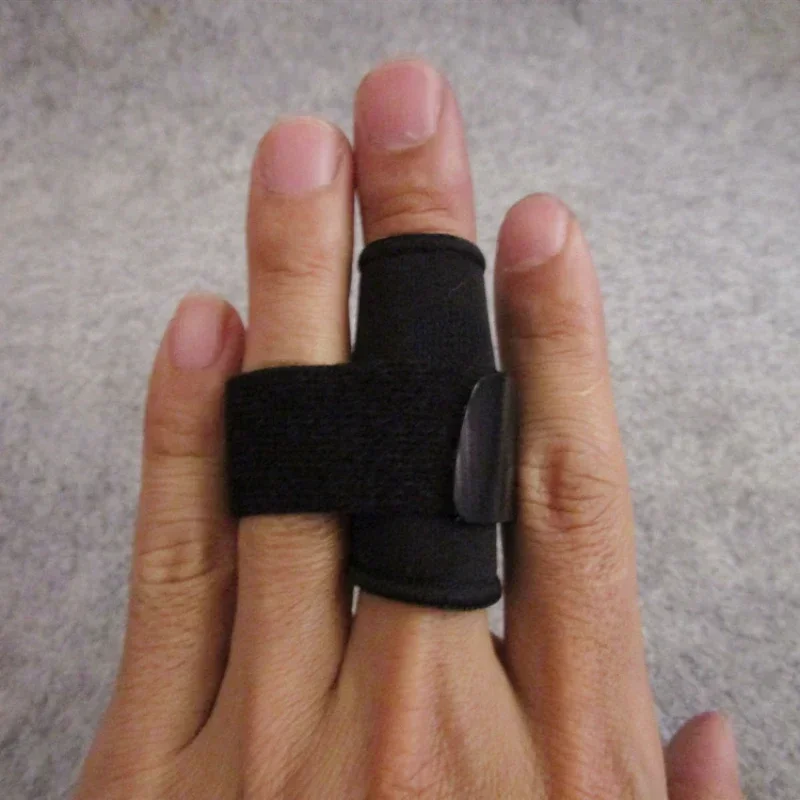 Finger Splint Wrap Breathable Washable Anti-slip Professional Fingers Guard Bandage Sport Protective Cover Brace Support 4