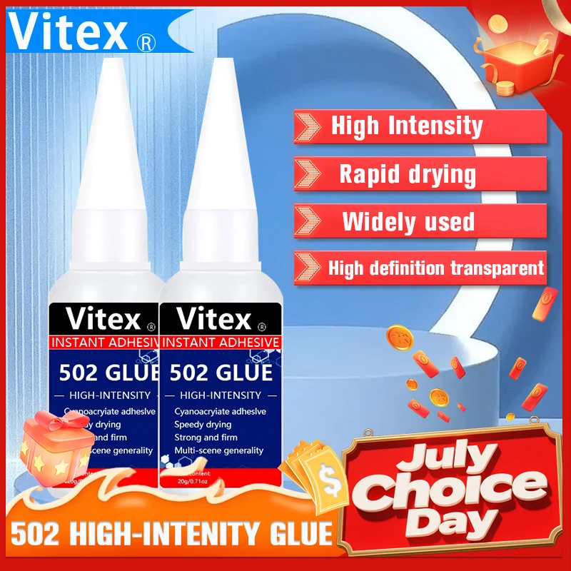 LOOLIFL 20g ไม้ยางโลหะแก้ว Super Liquid Universal ซ่อมรองเท้ากาวเครื่องเขียน Store 502 Instant Strong Bond หนัง 1
