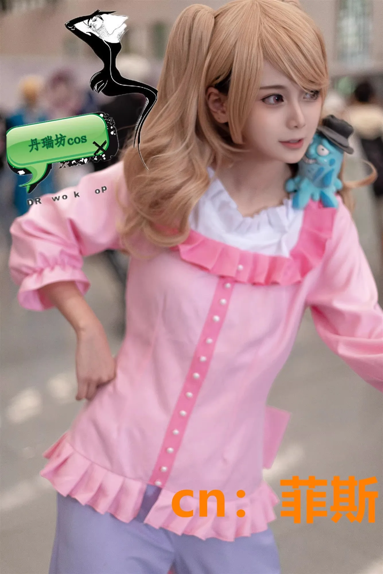 thumbnail image 5 of Disfraz de cosplay de Charlotte Pudding Cos Anime Disfraz de cosplay de Sharotto Purin Conjunto de ropa de Halloween para mujer, 5 of 5