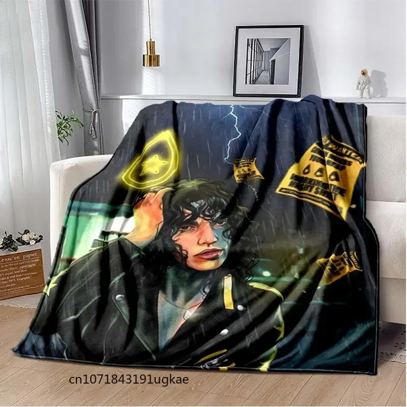 Conan Gray Poster Thin Blanket,POP Singer Posters Printed Soft Warm Flannel Sofa Bed Bedroom Blankets Home Travel,Decke,frazad 3