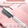 Multi-function hair straightener ion antiscalding electric heating comb PTC fast heating straight hair comb 2