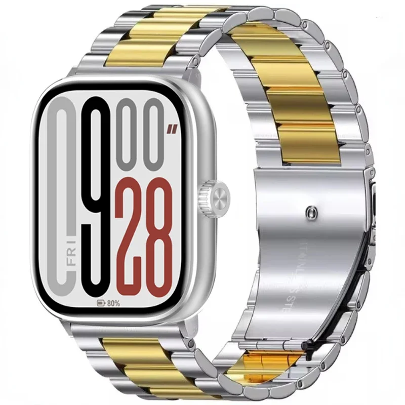 Enhanced Metal Strap - Comfortable & Breathable Replaceable Wristband Bracelet