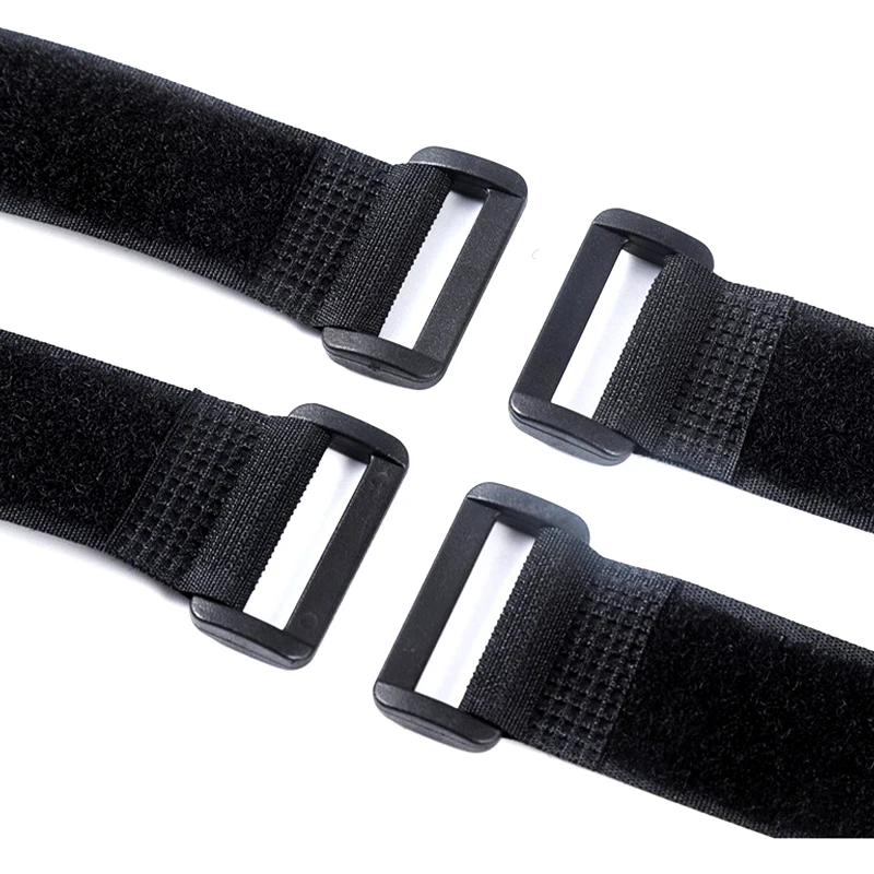 Nylon Adjustable Cable Fasteners Black Buckle Hook and Loop Straps - China  Buckle Hook Loop Strap and Custom Logo Strap price