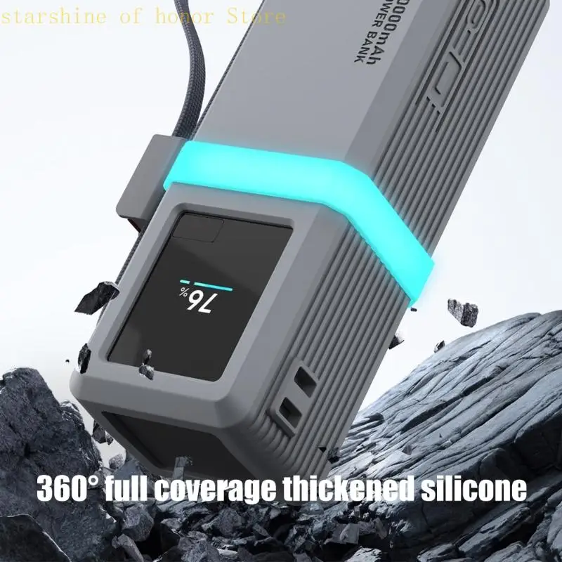 165W 20000mAh PB2165 PowerBank 쉘 홀더용 11UB 프리미엄 실리콘 보호 케이스 완벽한 핏과 내구성 커버