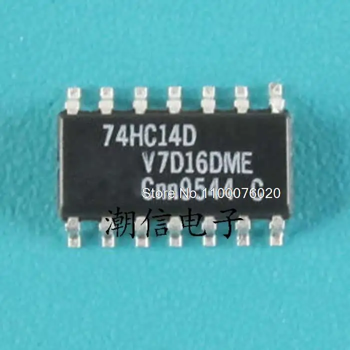 

50 шт./лот 74HC14D: фотосессия 3,9 мм, плата питания