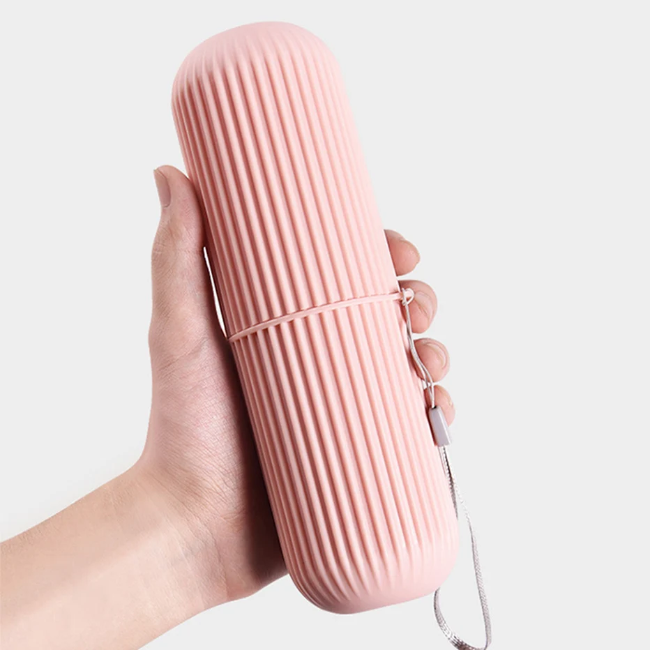 Travel Portable Toothbrush Cup Toothpaste Holder Storage Case Organizer Toiletries Storage Cup Creative Economic Box