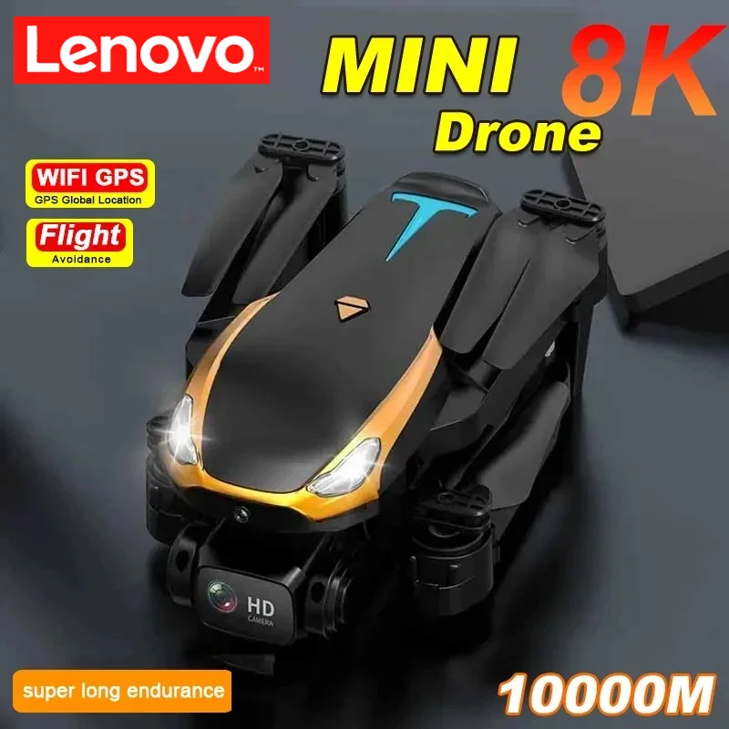 Drone Quadcopter Lenovo 4k Professional 8K HD Aerial Photography With Camera Remote Control Distance For Toys
