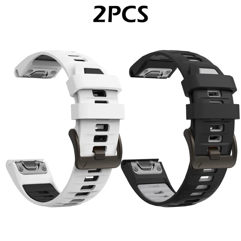 Premium Waterproof Quickfit Silicone Sport Strap - Wear-Resistant and Durable