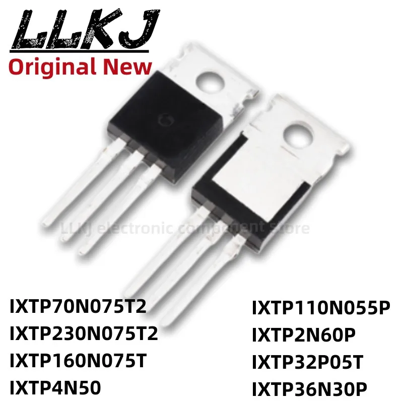 

1 шт. IXTP70N075T2 IXTP230N075T2 IXTP160N075T IXTP4N50 IXTP110N055P IXTP2N60P IXTP32P05T IXTP36N30P TO-220 MOS FET