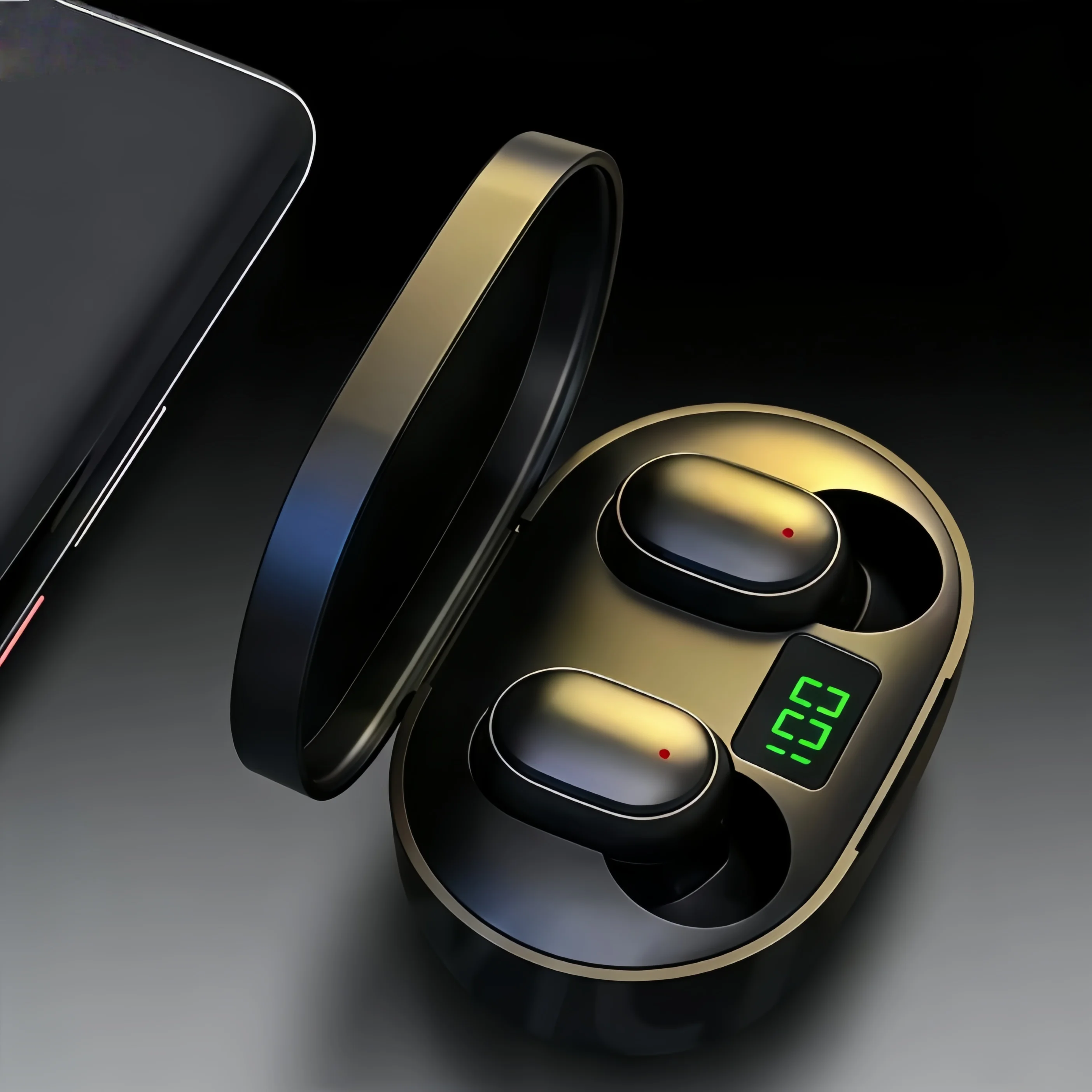 TWS Bluetooth Earphones Wireless bluetooth headset Noise Cancelling Headsets With Microphone Headphones apply to smartphones 1