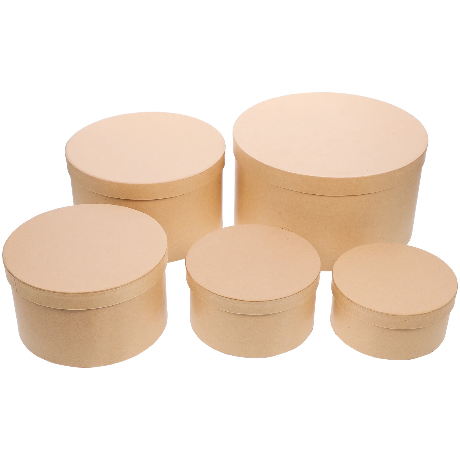 

1 Набор, Подарочная коробка с крышкой, Круглая Коробка для хранения ювелирных изделий, контейнер для шоколадных печенья