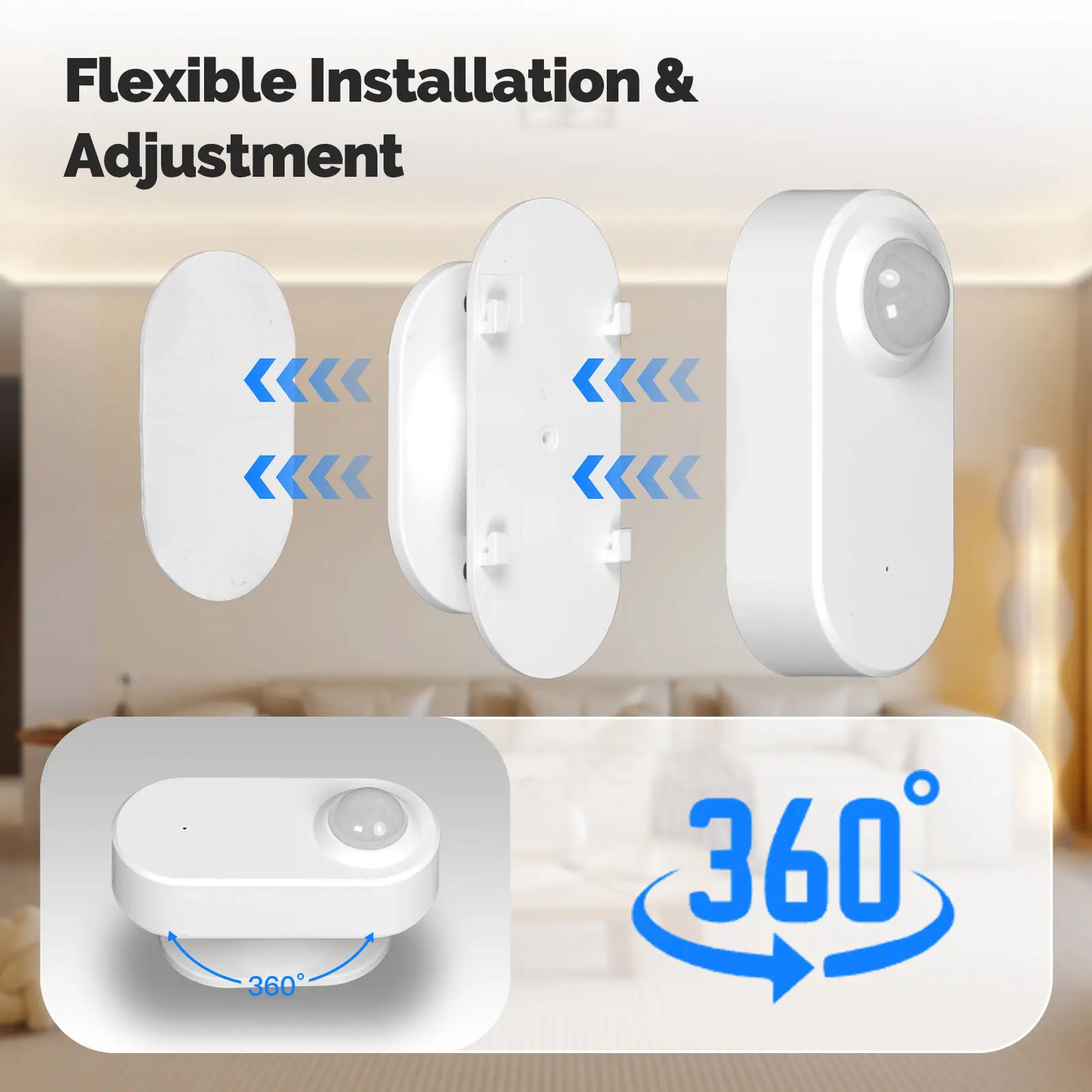 Tuya Zigbee Human Motion Sensor Smart Home Human Body Detector thumbnail 7