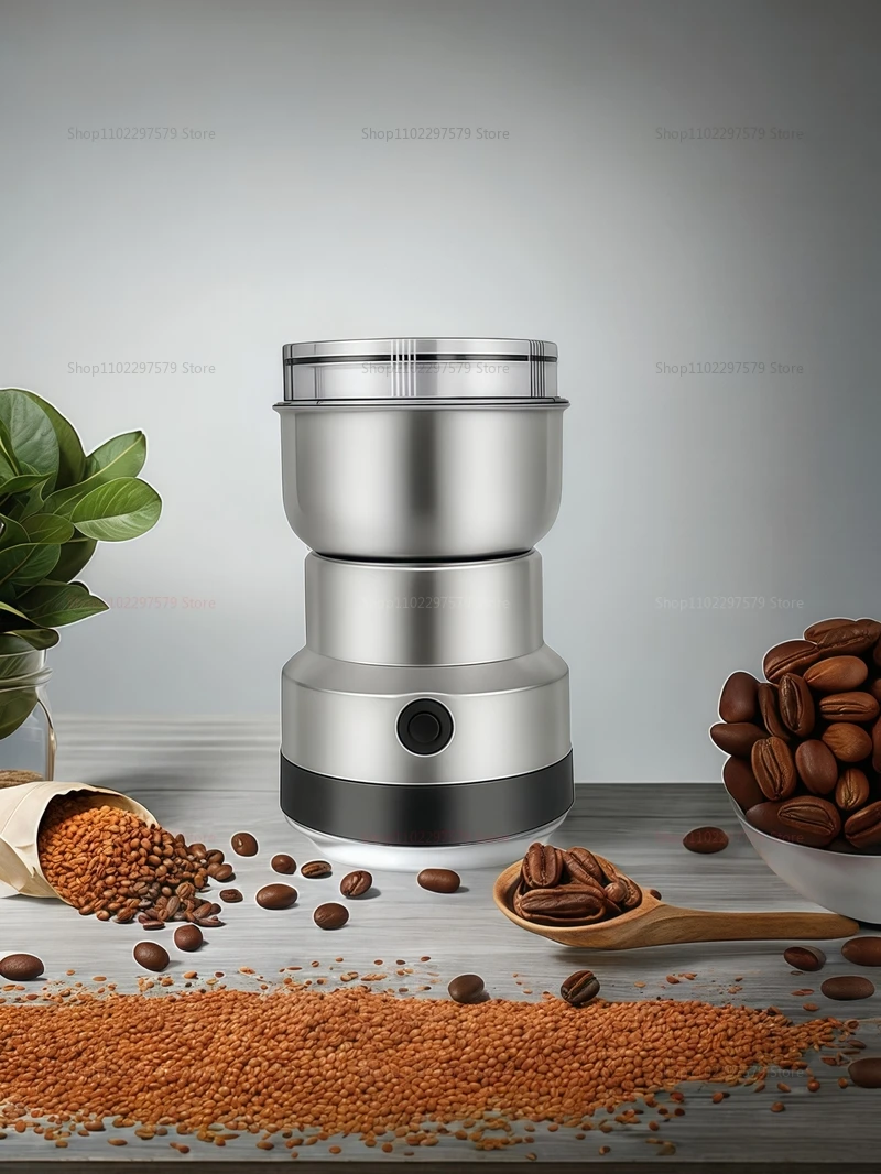 Description Picture 5 of itemElectric Grinder for Household Multi-Function Grinding of Grains Coffee Beans Spices and Medicinal Materials Powder Machine