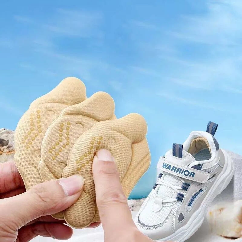 

Cute Dog Child Kids Heel Stickers Heels Grips Anti Slip Heel Cushions Non-Slip Inserts Pads Foot Heel Care Protector