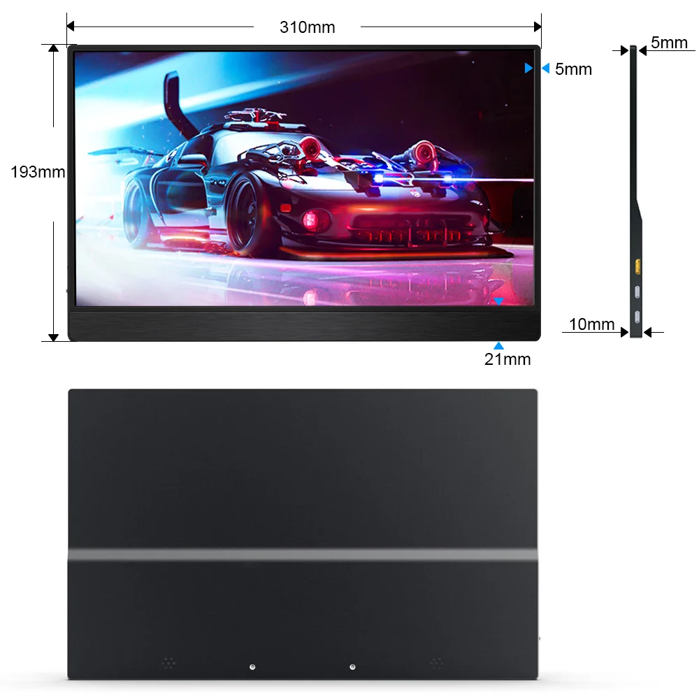 4K 13.3 ġ HDR IPS ޴ ȭ ÷ HDMI USB-C   ȭ Xbox ø X PS4 5 ġ   Ʈ