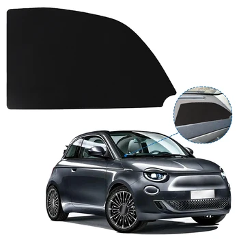 Tappetino per cruscotto auto con retro adesivo, copertura decorativa per cruscotto Fiat 500, per imperfezioni del cruscotto, per guida a sinistra