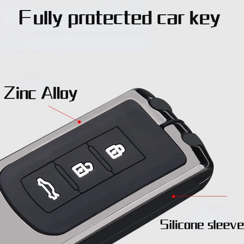 Key Case Key Case Cover Car Key Shell Car Smart Remote Key Protect Case Holder For Mitsubishi Outlander Lancer 10 Pajero Sport ASX RVR L200 Eclipse Cross Accessories
