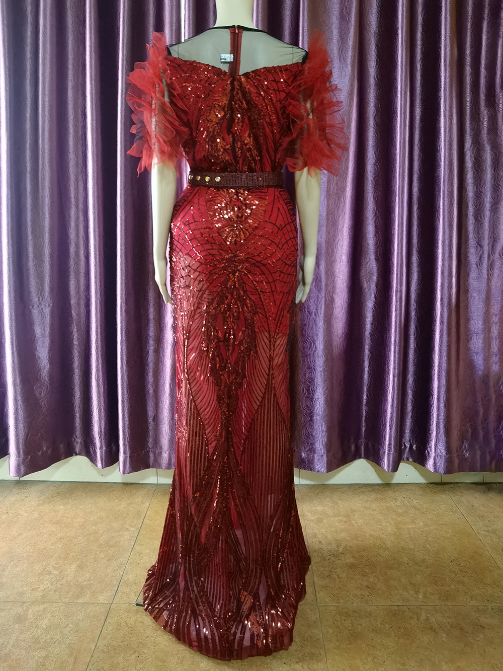 Ankara Mermaid Dress for Prom and Weddings – Splendor Of Africa