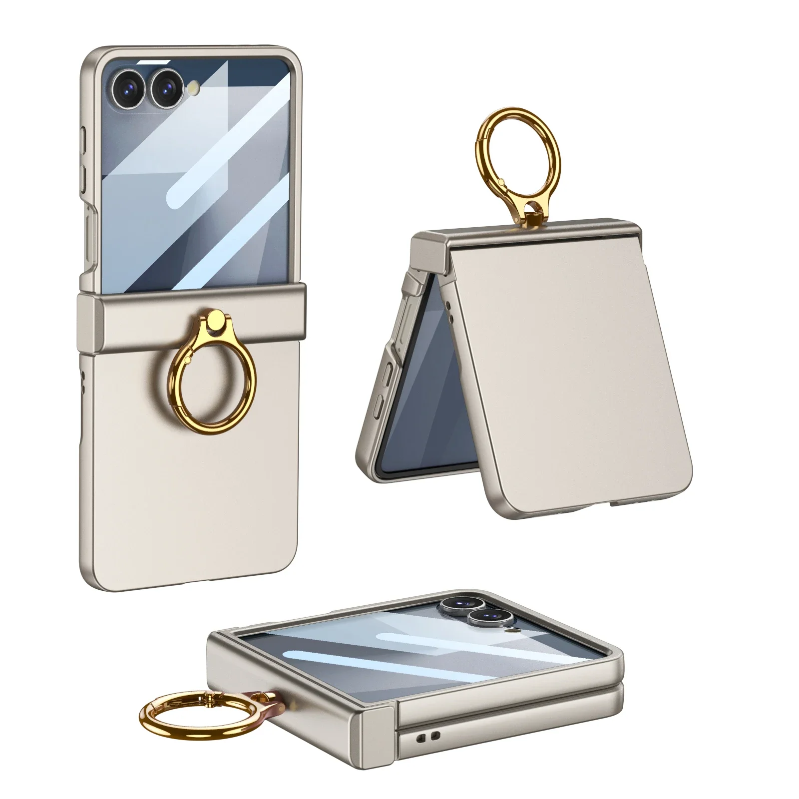 غطاء حماية نحيف و عصري لـ Samsung Z Flip 7 مع حماي...