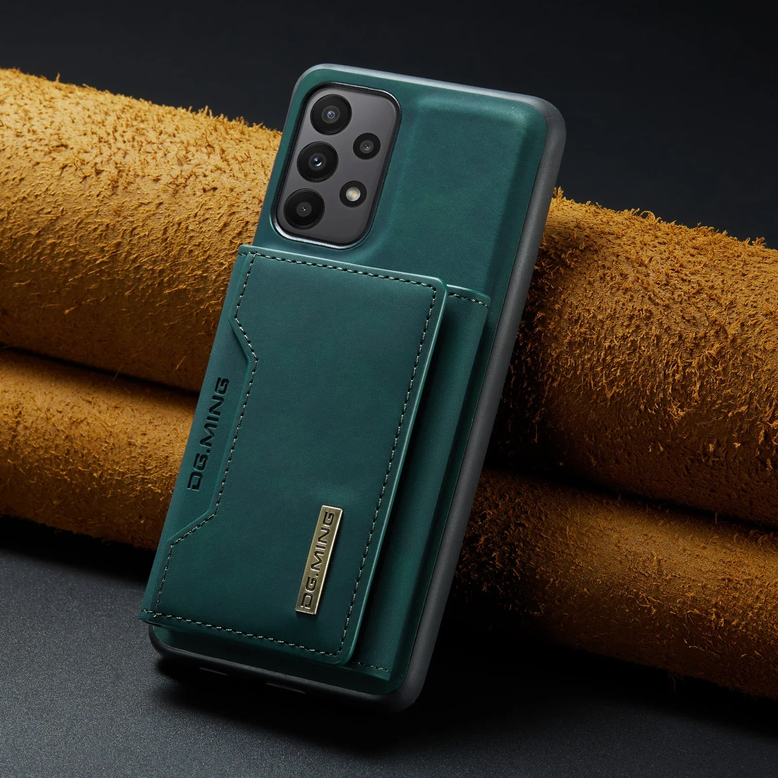 2-in-1 Magnetic Detachable Leather Wallet Phone Case