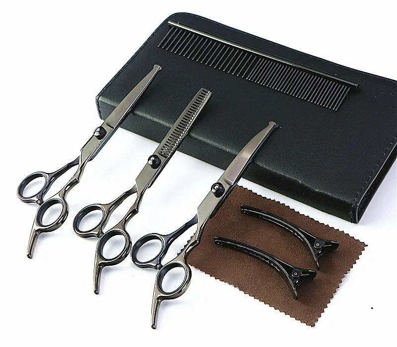 Pet Grooming Scissors Set Safety Round Tip Cat Dog Hair Cutting Tool Kit Cat Hair Care dog grooming scissors dog grooming scissors kit