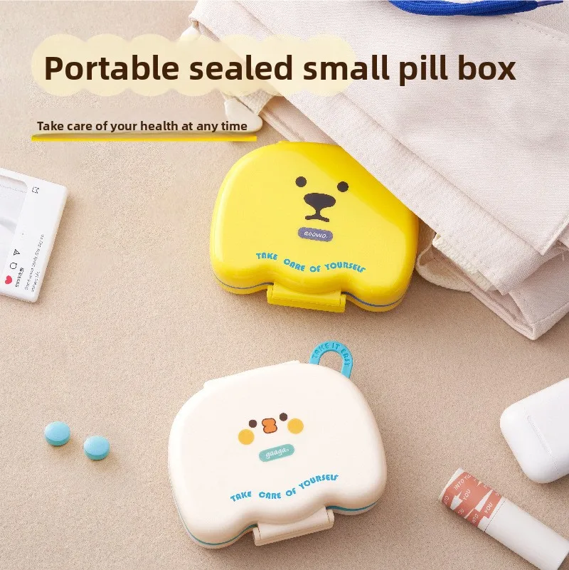 Portable Daily Pill Organizer Storage Box for Medication
