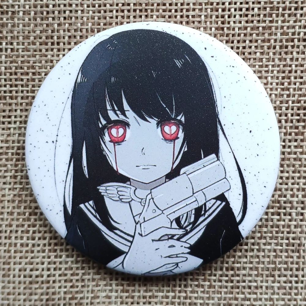 1pc Magical girl site anime badges around 58 mm Anime Mahou Shoujo sitio  Asagiri Aya Brooch