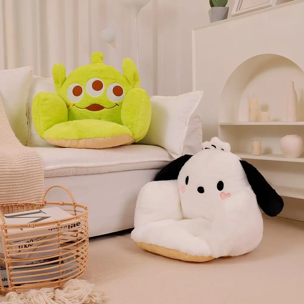 Pochacco Plush Comfortable Seat Cushion Lucifer Cat Sitting Cushion Chair Warm Soft Anime Non-slip Home Decor