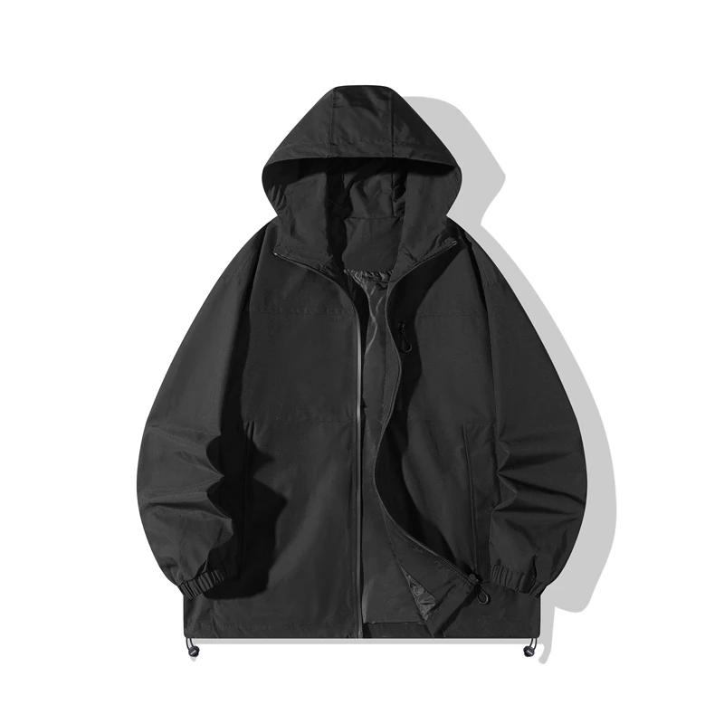 İlkbahar Sonbahar Açık Dağcılık Kamp Rüzgar Geçirmez Nefes Stormtrooper Ceket Erkekler için Moda Trendi Su Geçirmez Ceket