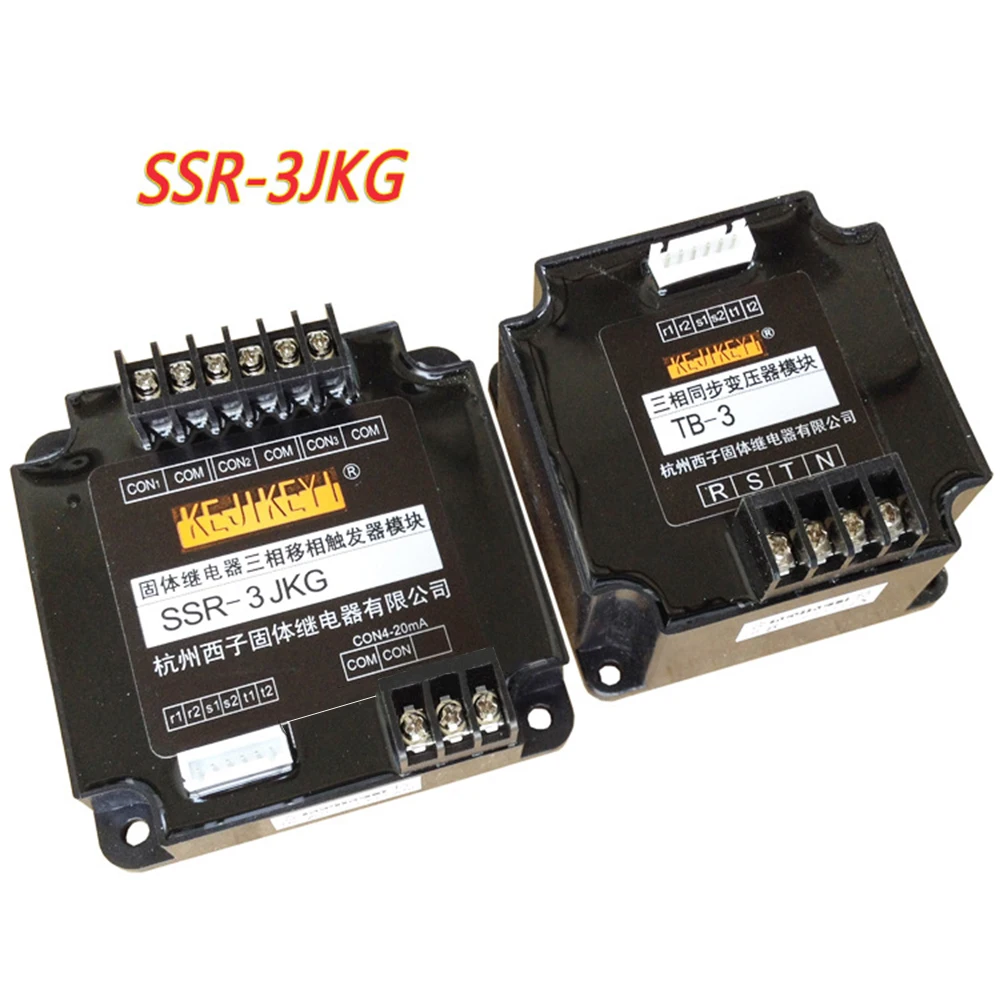 

100% New SSR-3JKG KEJIKEYI solid state relay three-phase phase-shift trigger module solid state relay