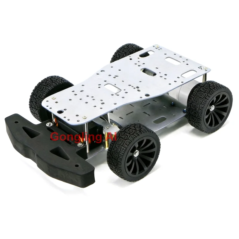 2WD 3WD 4WD 자동차 섀시(모터, 메카넘 아커만 휠 포함) 전방향 프로그래밍 가능 로봇 자동차 섀시