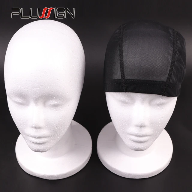 Plussign Soft Styrofoam Foam Mannequin Head For Making Wigs 20.5inch Wigs  Display Heads Bubble Mannequin Head 2pcs/lot - Wigs Display Head -  AliExpress