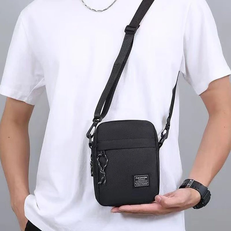 Men' bag, available in single shoulder or cross-body design, suitable for...