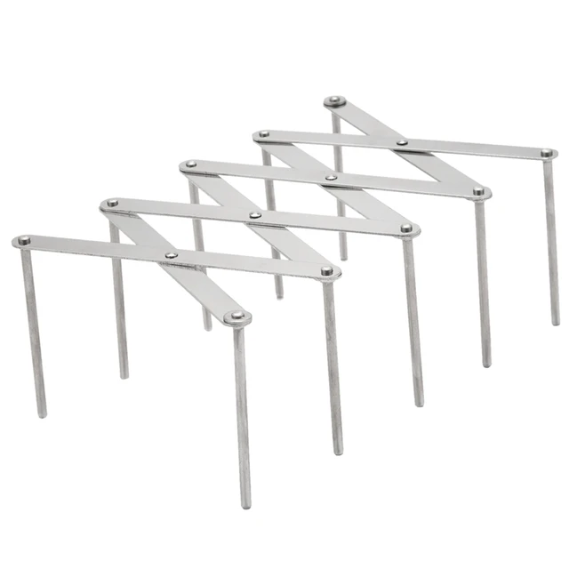 주변 정리의 비결: 주방 정리함 스테인레스 스틸 냄비 뚜껑 접시 거치대 랙