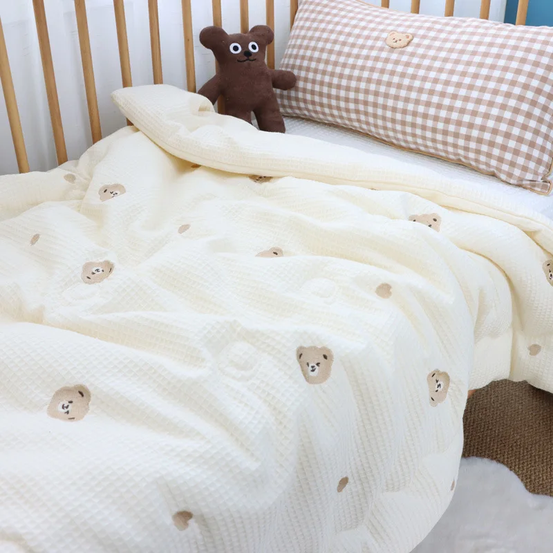 baby-quilts-for-girls-boys-bear-bunny-embroidered-natural-waffle-cotton-newborn-comforter-blanket-nap-blankets-cover-for-babies