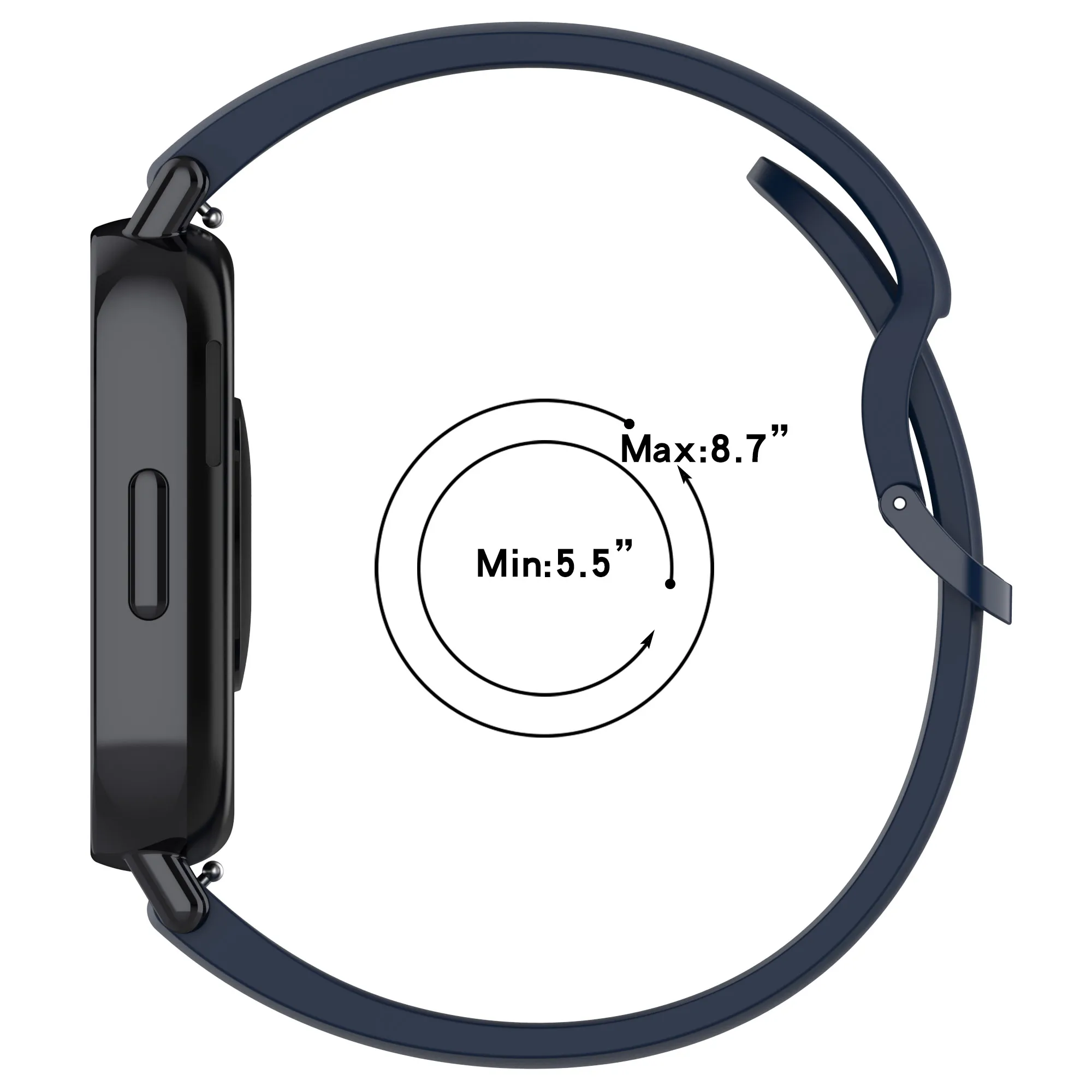 Silicone Watchband Bracelet Strap