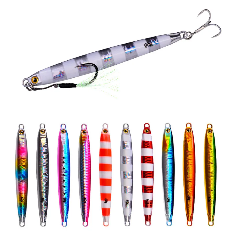 

Fishing Bait Far Cast Luminous Metal Fixture Different Weight Selection Sea Fishing Freshwater Outdoor Fishing Gear 2022