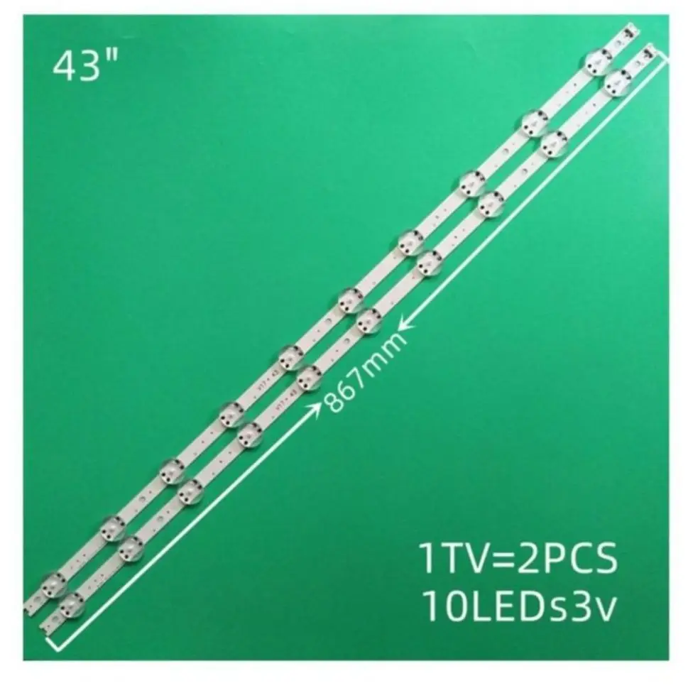 

LED ribbon unit for LG 43UJ652T-TB 43UJ654T-TD 43UJ654V-TD 43UJ6565-SB LED ribbon unit