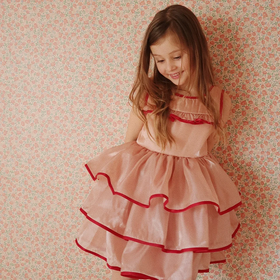 Girls Carnival Party Princess Dress KS Baby Girl Christmas Mesh Pretty Sequin Dresses Kids Cute Skirt Children Voile Dress girls dress princess costume kids clothes