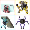Fluorescent Fidget Spinners Stress Relief Sensory Toys for Boys and Girls Fingertip Gyros for ADHD Autism for Gifts 4