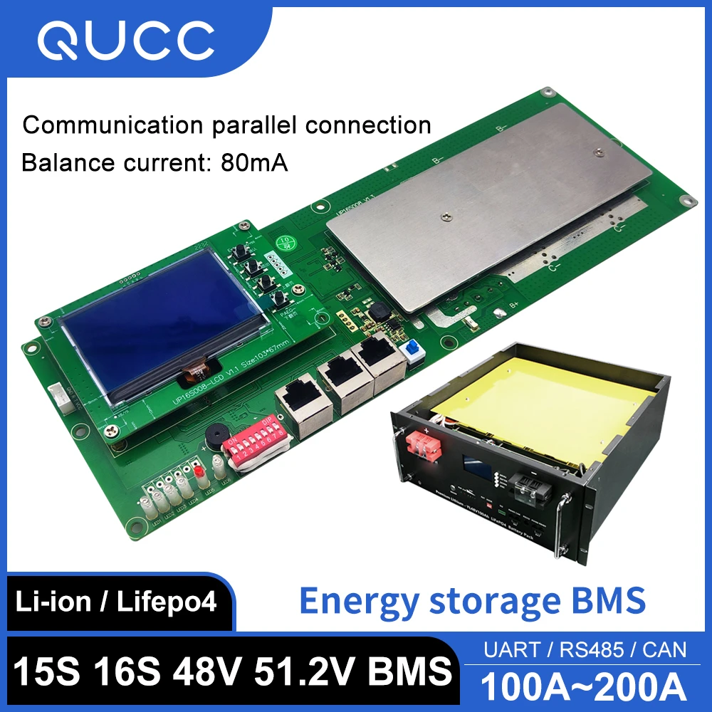 DALY BMS LiFePo4 4S 12V 200A PCB Scheda di Protezione con Porta Comune e Sonda Sensore per Batteria Al Litio nominale 3.2V Strumenti Elettrici FAI DA TE DALY BMS LiFePo4 4S 12V 200A PCB Scheda di Protezione con Porta Comune e Sonda Sensore per Batteria Al Litio nominale 3.2V Strumenti Elettrici FAI DA TE