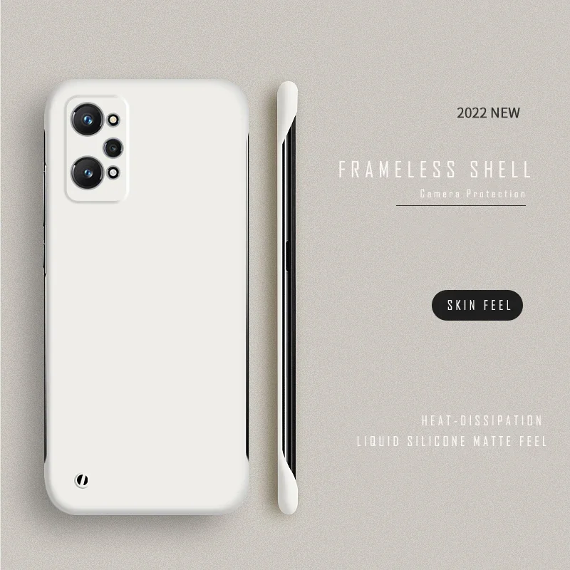 Ultra Thin Slim Hard PC Frameless Matte Phone Case Cover