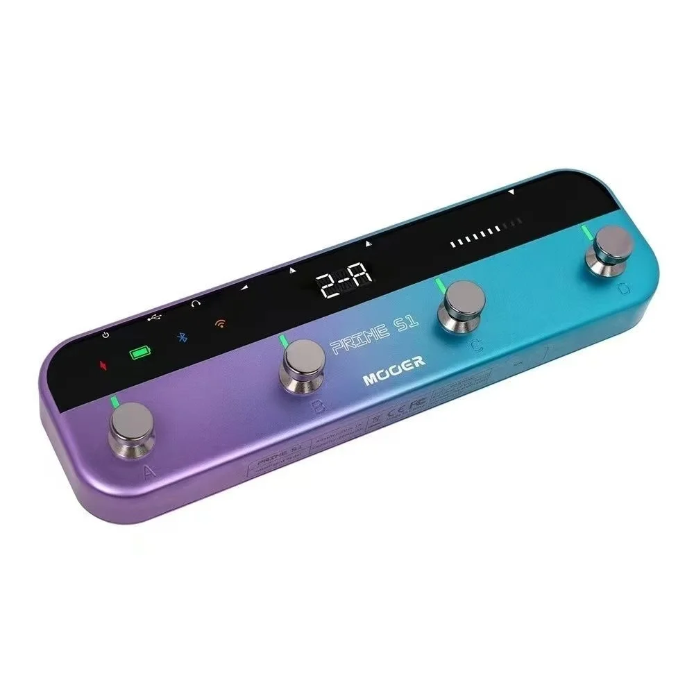 MOOER/ Magic PRIME S1 Electric Guitar Integrated Effect Intelligent portable bass recording loop drum machine