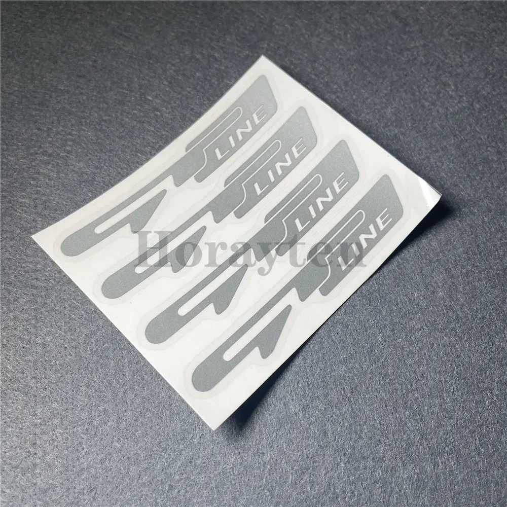Set of 4 Car Wheel Rim Decorative Styling Stickers