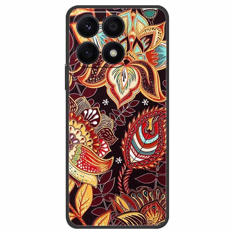 3D Relief Embossed Soft Silicone Phone Case
