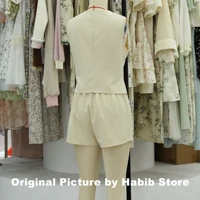 Summer Elegance with the 2024 Waistcoat Shorts Set 6