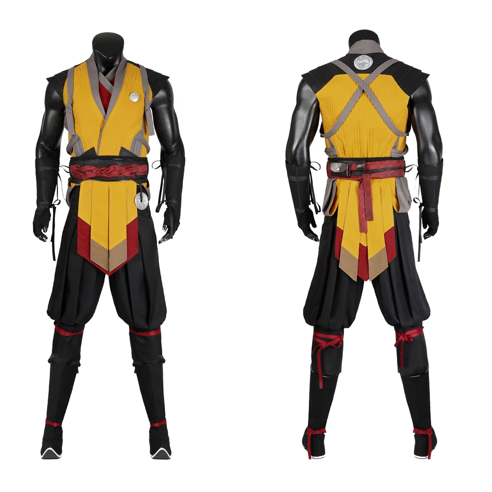 

Игрушка Mortal Kombat 1 Скорпион для взрослых мужчин, одежда для Хэллоуина, ролевая игра