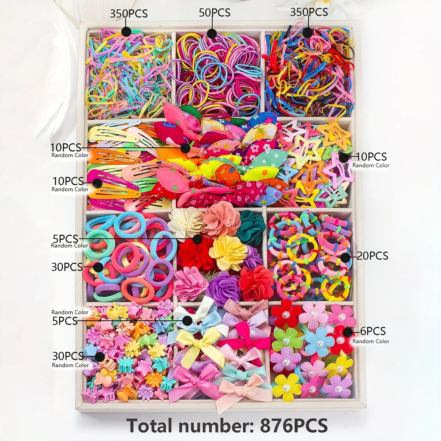 Colorful Elastic Hair Tie Set 2