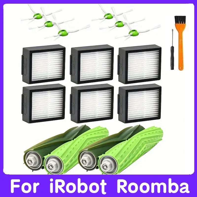 Universal Multi-Surface Roller Brush for Robotic Vacuum Cleaners