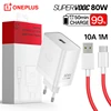 OnePlus 80W EU Fast Wall Charger for OnePlus 13r 13s ACE 5 Nord 5 CE 5 3 4 Lite Pad OPPO Find X9 Pro X8 Realme Type C USB Cable